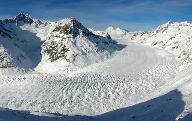 Vista de Valais, Suiza