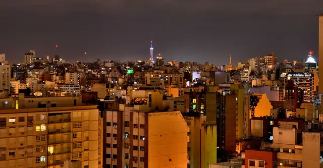 Vista de Sudamérica, Argentina