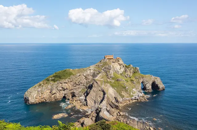 Vista de País Vasco, España