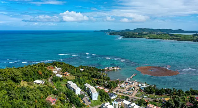 Vista de Caribe oriental, Dominica