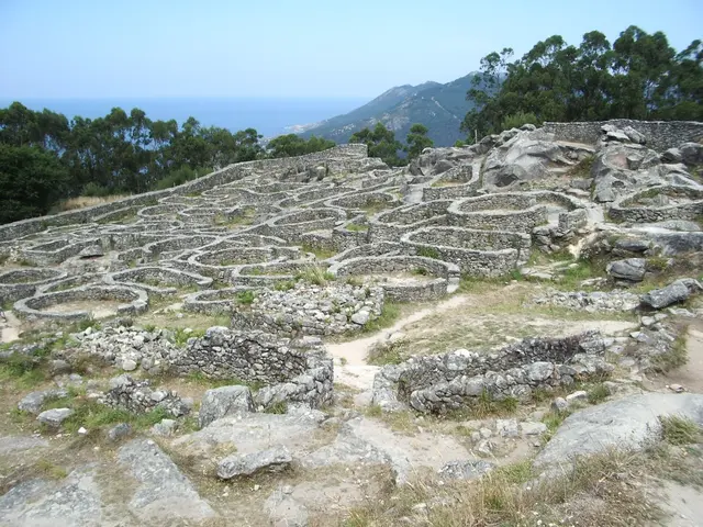 Vista de Galicia, España