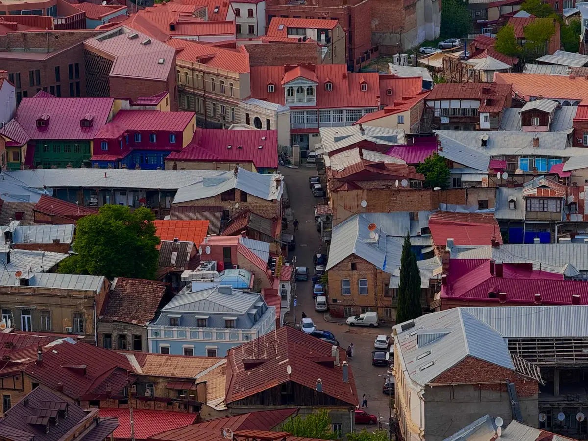 Vista de todo el país, Georgia