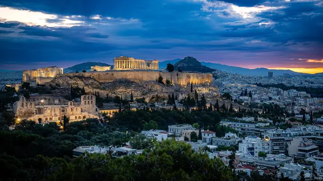 Vista de Todo el territorio griego, Grecia