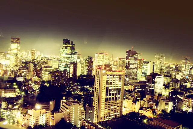 Vista de Tokio, Japón