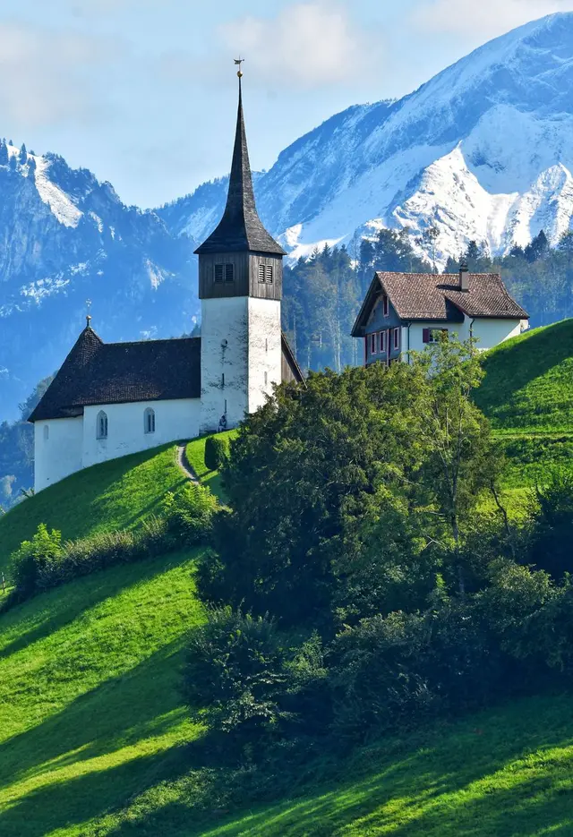 Vista de Ginebra, Suiza