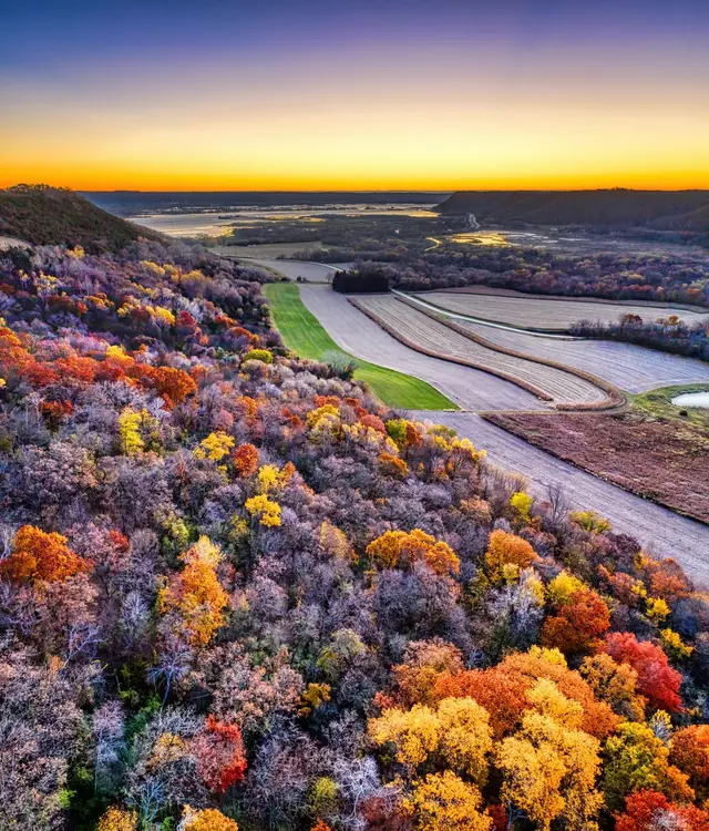 Vista de Peterborough, Estados Unidos