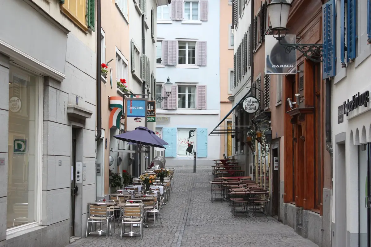Vista de Ginebra, Suiza
