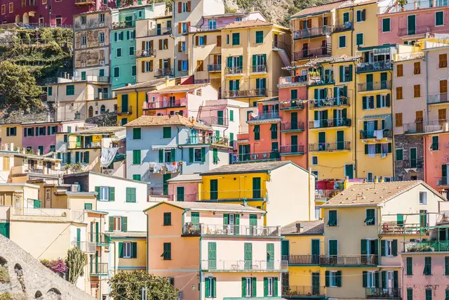 Vista de Radicondoli, Italia