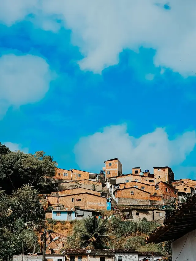 Vista de Nova Roma do Sul, Brasil