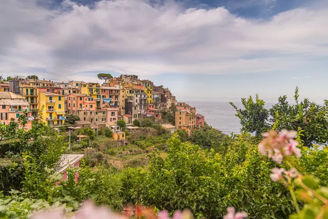 Vista de Monterotondo Marittimo, Italia