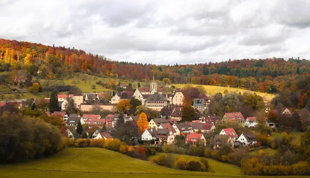 Vista de cualquier universidad alemana, Alemania