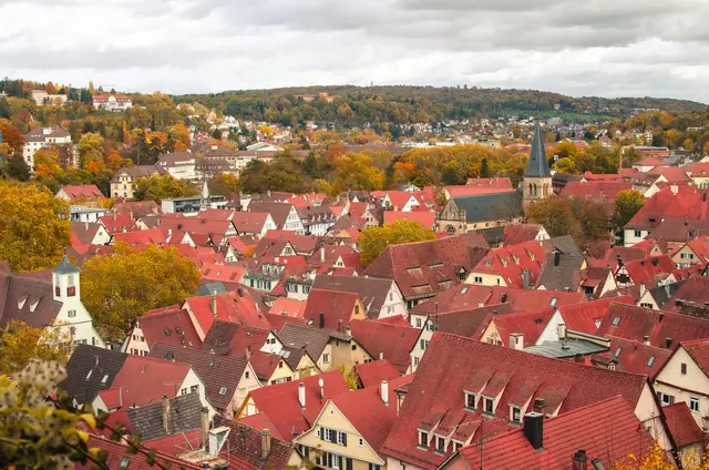 Vista de cualquier universidad alemana, Alemania